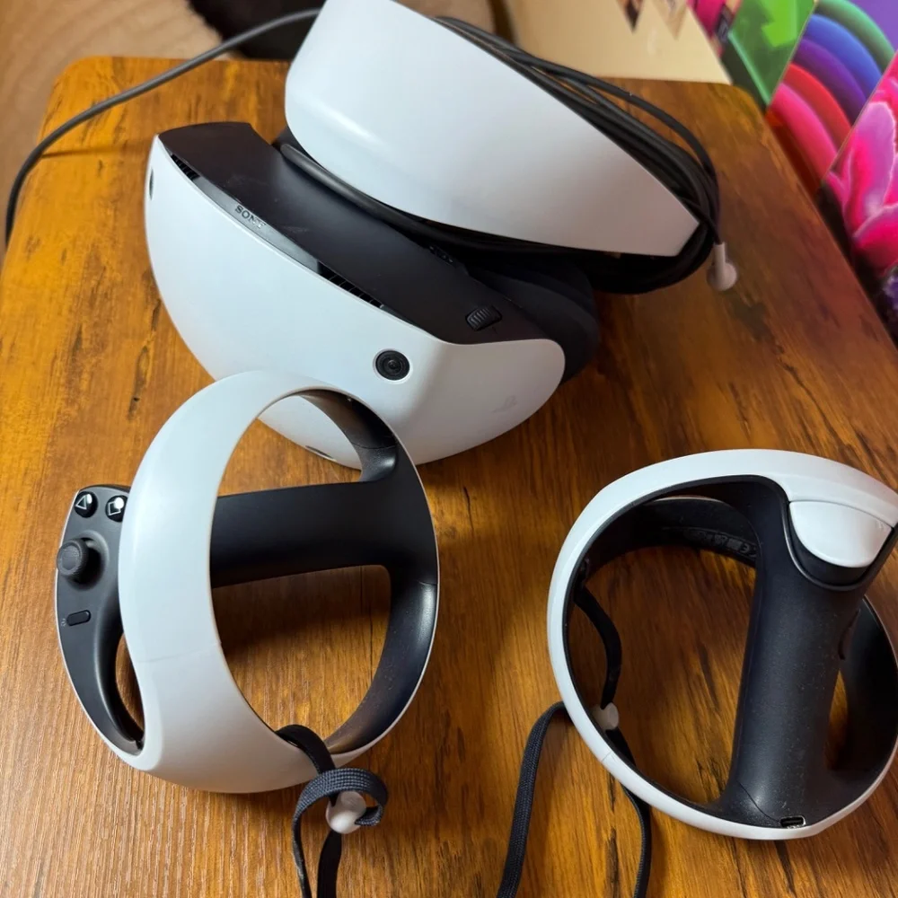 PlayStation VR Headset Bundle – Works Great, Ready to Play!”